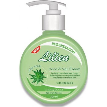 Lilien výživný krém na ruce s Aloe Vera a vitamínem E 300 ml