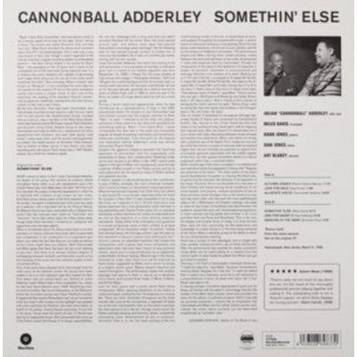 Adderley Cannonball - Somethin' Else LP – Sleviste.cz