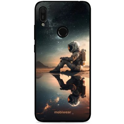 Pouzdro Mobiwear Glossy Huawei Y6 2019 / Honor 8A - G003G Astronaut na samotce – Zboží Mobilmania