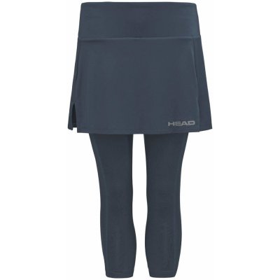 Head dámská sukně Club 3/4 Tights Skort navy modrá – Zboží Mobilmania