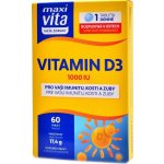 MaxiVita Vitamin D3 1000 IU 60 tablet – Hledejceny.cz