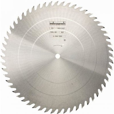 SCHEPPACH pilový kotouč 700/30 mm, 56 zubů, TCT – Zboží Mobilmania