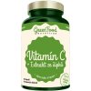 Vitamín a minerál GreenFood Vitamín C + Extrakt ze šípků 60 kapslí