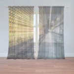 Záclony Pražské metro: 2 ks - 150x250 cm - Sablio – Hledejceny.cz