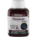 MedPharma Thiamin vitamin B1 50 mg 67 tablet – Hledejceny.cz