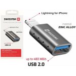 Swissten OTG ADAPTER LIGHTNINGM/USB-AF – Zboží Mobilmania