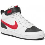 Nike Court Borough Mid 2 white/university red/black – Hledejceny.cz