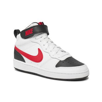 Nike Court Borough Mid 2 white/university red/black