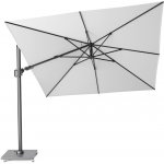 Platinum Slunečník Challenger 2 Classic 300 x 300 cm, Bílý, barva rámu Antracitová – Hledejceny.cz