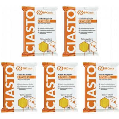 BRCtech Těsto pro včely s pylem 5 kg – HobbyKompas.cz