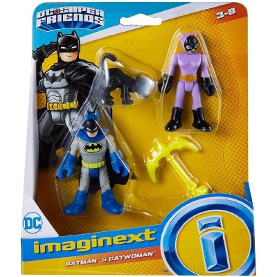 Mattel Imaginext DC Super Friends Batman & Catwoman akční figurky