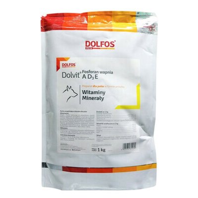 Dolfos Dolvit Fosforečnan vápenatý AD3E 1 kg – Hledejceny.cz