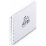 Hama album klasické spirálové Good Things HAPPY 28x24 cm, 50 stran – Zboží Mobilmania