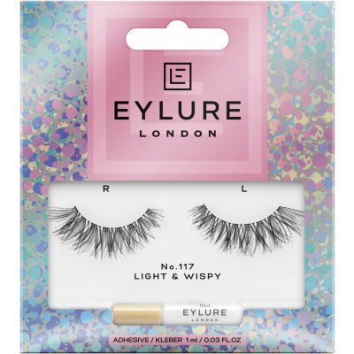 Eylure Fluttery Light nalepovací řasy s lepidlem no. 117 fluttery light – Zboží Dáma
