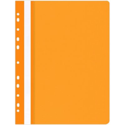 Office Products rychlovazač, A4, euroděrování, PP, 100/170 μm, 25 kusů Barva: Oranžová