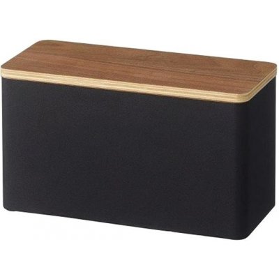 Yamazaki Zásobník do koupelny Rin 4807 černá – Zboží Mobilmania