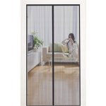 Moskytiéra do dveří černá 100x230 cm pro vlastní montáž – Hledejceny.cz