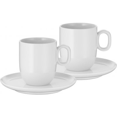 WMF Bílé porcelánové šálky v sadě na cappuccino Barista 2 x 170 ml – Zboží Mobilmania