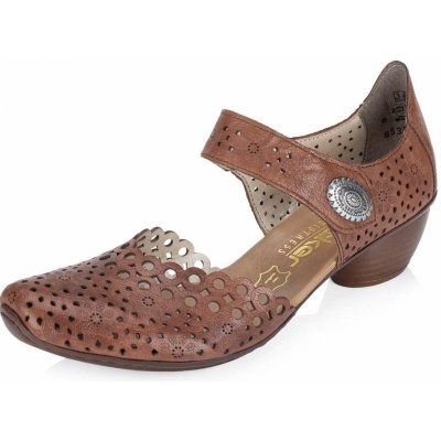 Rieker dámské lodičky 43753-22 hnědá – Sleviste.cz