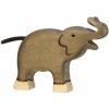 Figurka Holztiger Slon malý se zvednutým chobotem