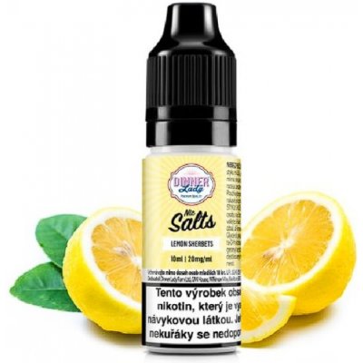 Dinner Lady Nic. Salts Lemon Sherbets 10 ml 20 mg – Zboží Mobilmania