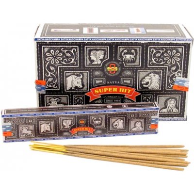 Satya Saibaba vonné tyčinky Nag Champa Super Hit 15 g – Hledejceny.cz