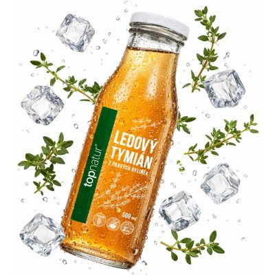 Topnatur Ledový tymián sirup z pravých bylinek 500 ml – Zboží Dáma