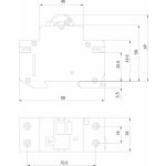 Eti 13A, KZS-2M 1p+N A B13/0.03 10kA 30mA 002173203 – Sleviste.cz