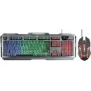 set klávesnice a myši Trust GXT 845 Tural Gaming Combo 22457