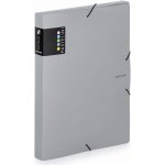 KARTON P+P Pastelini krabice PP s gumou A4 šedá – Zboží Živě