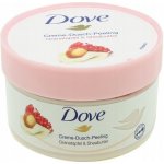 Dove Exfoliating Body Scrub Pomegranate Seeds & Shea Butter pečující tělový peeling 225 ml – Zboží Dáma