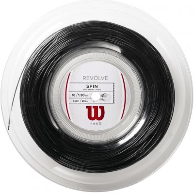 Wilson Revolve Black 200m 1,30 mm – Hledejceny.cz