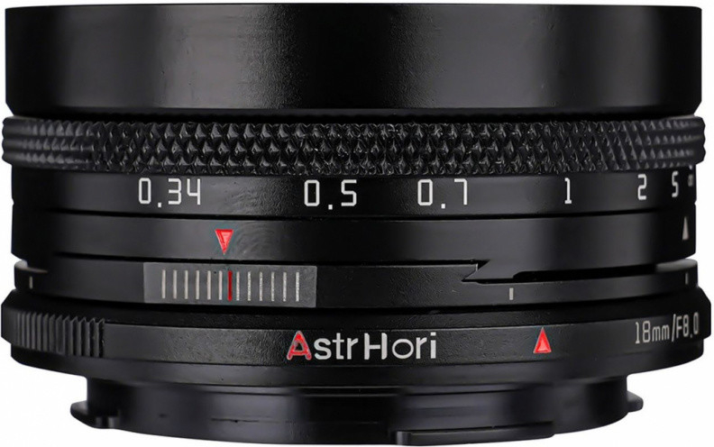 ASTRHORI 18 mm f/8 Shift L-mount