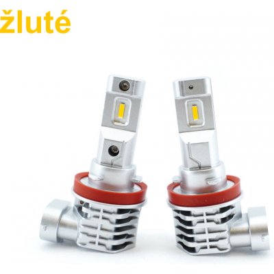 ledpodsviceni.cz LED H8 / H9 / H11 / H16 M1 mlhové žluté (3000K) - , 2x20W, 4.000lm, 12V – Zboží Mobilmania