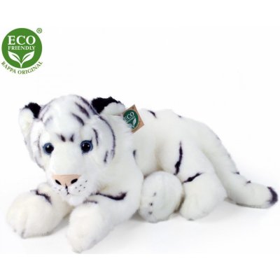 Eco-Friendly Rappa tygr bílý ležící 36 cm