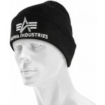 Alpha Industries Čepice 3D Beanie black/silver – Hledejceny.cz