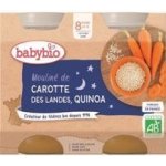 Babybio mrkvové mouliné s quinoa 2 x 200 g – Hledejceny.cz
