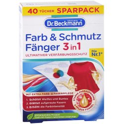 Dr.Beckmann Farb&Schmutz ubrousek na pohlcení barev při praní 3v1 40 ks