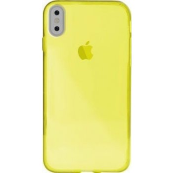 Pouzdro Puro "0.3 NUDE" Apple iPhone X žluté