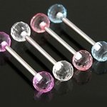 Šperky4U piercing do jazyka PJ01154-C – Zboží Dáma