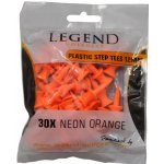 Legend Plastic Golf Step Tees 12mm 3ks oranžová – Zboží Dáma