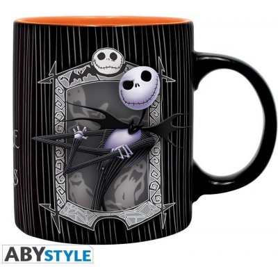 The Nightmare Before Christmas Keramický hrnek Jack & Zero 320 ml – Zboží Mobilmania