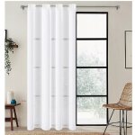 BytoTex Voálová záclona s kroužky Nani bílá 145x250 cm – Zboží Mobilmania