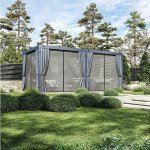 ROJA set závěsů a moskytiér pro pergolu ECO 6x3 m – Hledejceny.cz