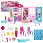 Barbie Prázdninový dům s nábytkem a panenkou – Sleviste.cz