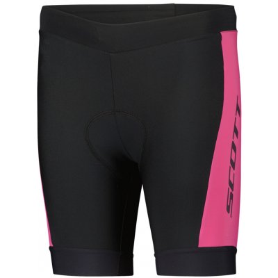 Scott Dětské Shorts Jr RC Pro Black/Carmine Pink – Hledejceny.cz