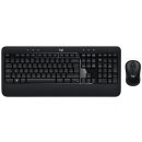 Logitech Advanced Wireless Combo Keyboard and Mouse 920-009086