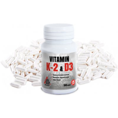 Valknut Vitamin K2 + Vitamin D3 100+20 tablet – Hledejceny.cz
