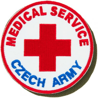 Nášivka: MEDICAL SERVICE [ssz] | barevná – Zboží Dáma