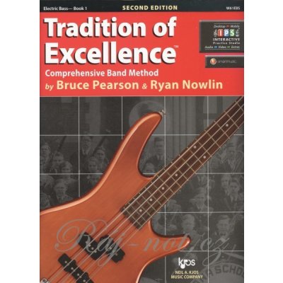 Tradition of Excellence 1 + Audio Video Online / basová kytara